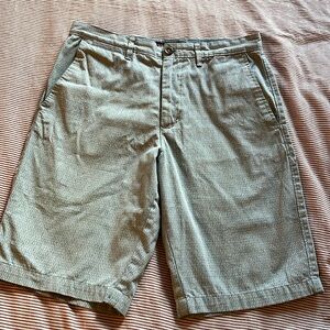 Men’s light blue patterned shorts